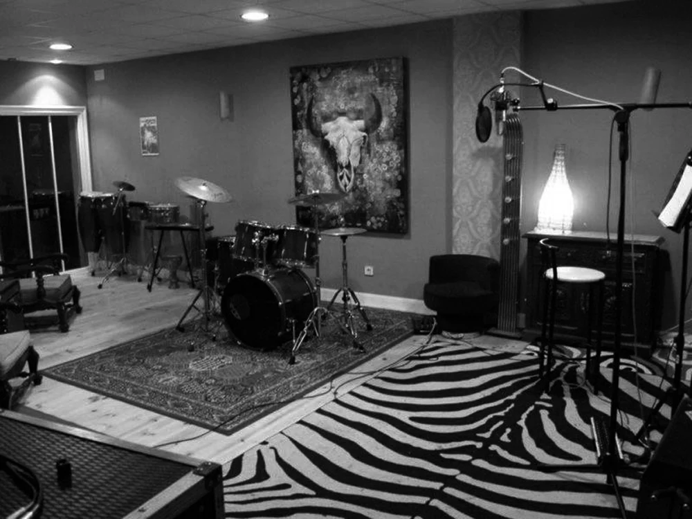 Sala de grabación de The Rockstudios en Bilbao
